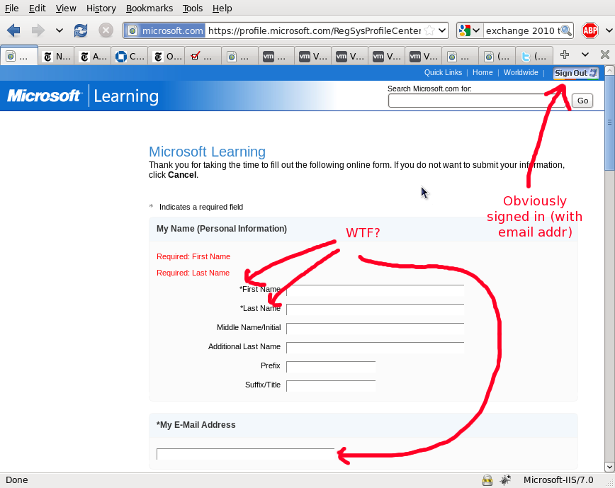 Screenshot-Microsoft Learning - Mozilla Firefox